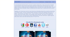 Desktop Screenshot of hidemebro.com