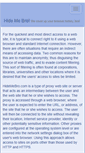 Mobile Screenshot of hidemebro.com